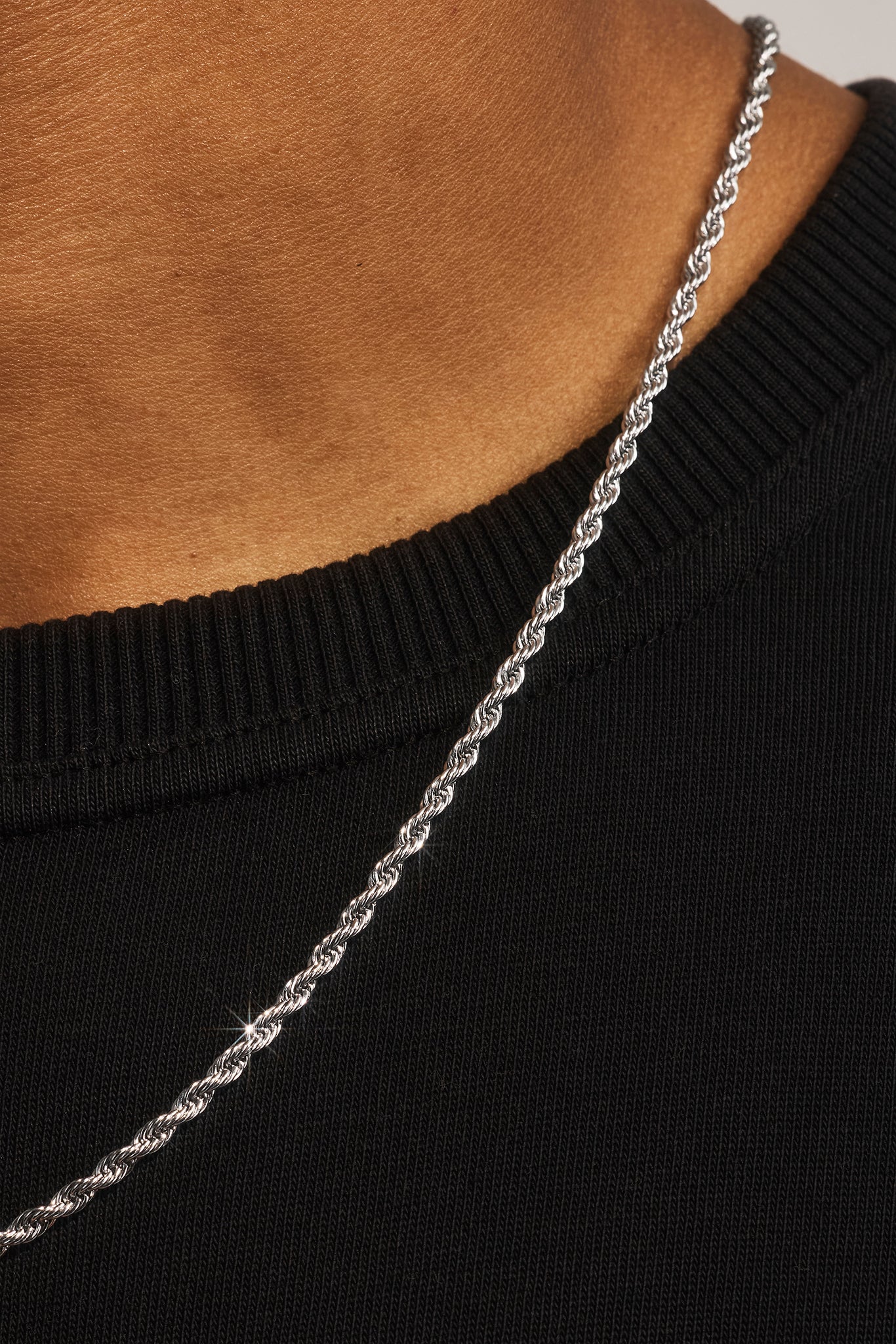 Rope Chain - 3mm - White